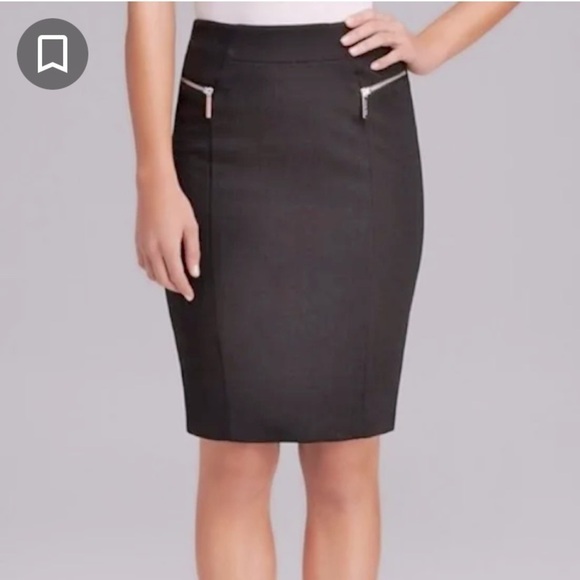 Michael Michael Kors Dark Grey Pencil Skirt. Size 4. P/250/A1528 - Picture 1 of 7